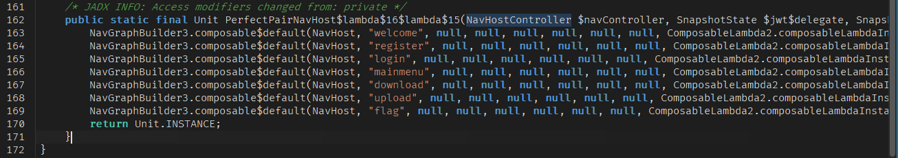 Navigation Setup Method