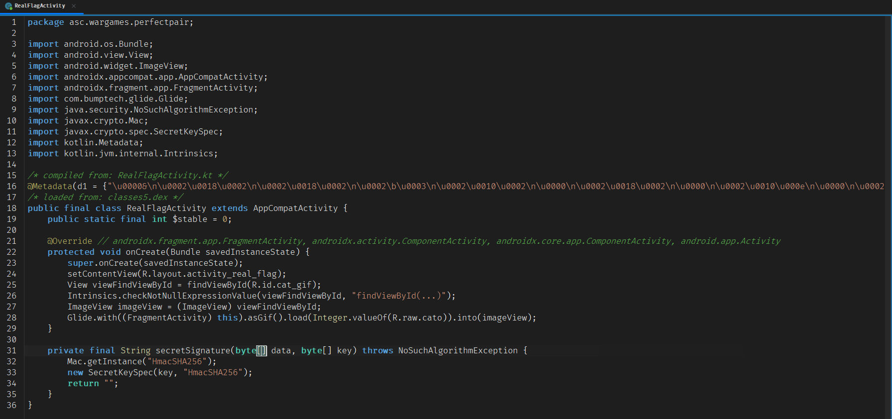 RealFlagActivity UI